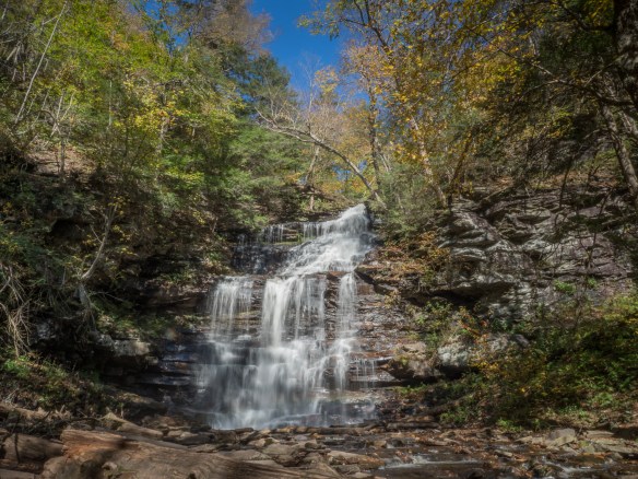 Waterfalls, Glens Natural Area, Ricketts Glen State Park, PA, United States, © 2017 Bob Hahn