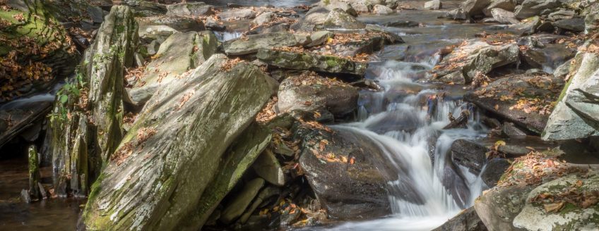 Waterfalls, Glens Natural Area, Ricketts Glen State Park, PA, United States, © 2017 Bob Hahn