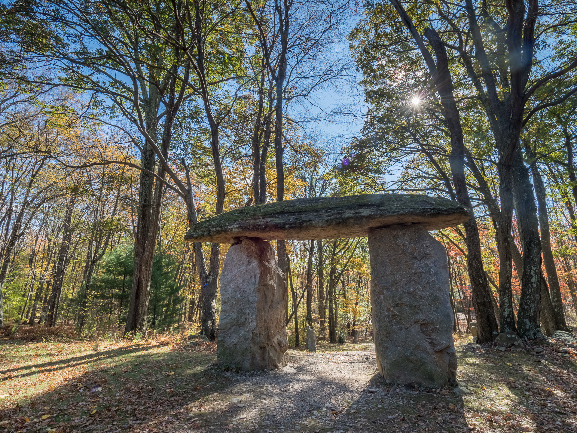 Thor's Gate, Columcille Megalith Park, Bangor, Pennsylvania, United States, © 2017 Bob Hahn