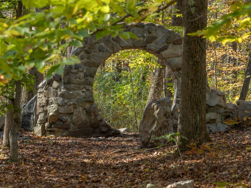 Sacred Woman's Site, Columcille Megalith Park, Bangor, Pennsylvania, United States, © 2017 Bob Hahn