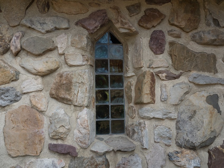 St. Columba Chapel , Columcille Megalith Park, Bangor, Pennsylvania, United States, © 2017 Bob Hahn
